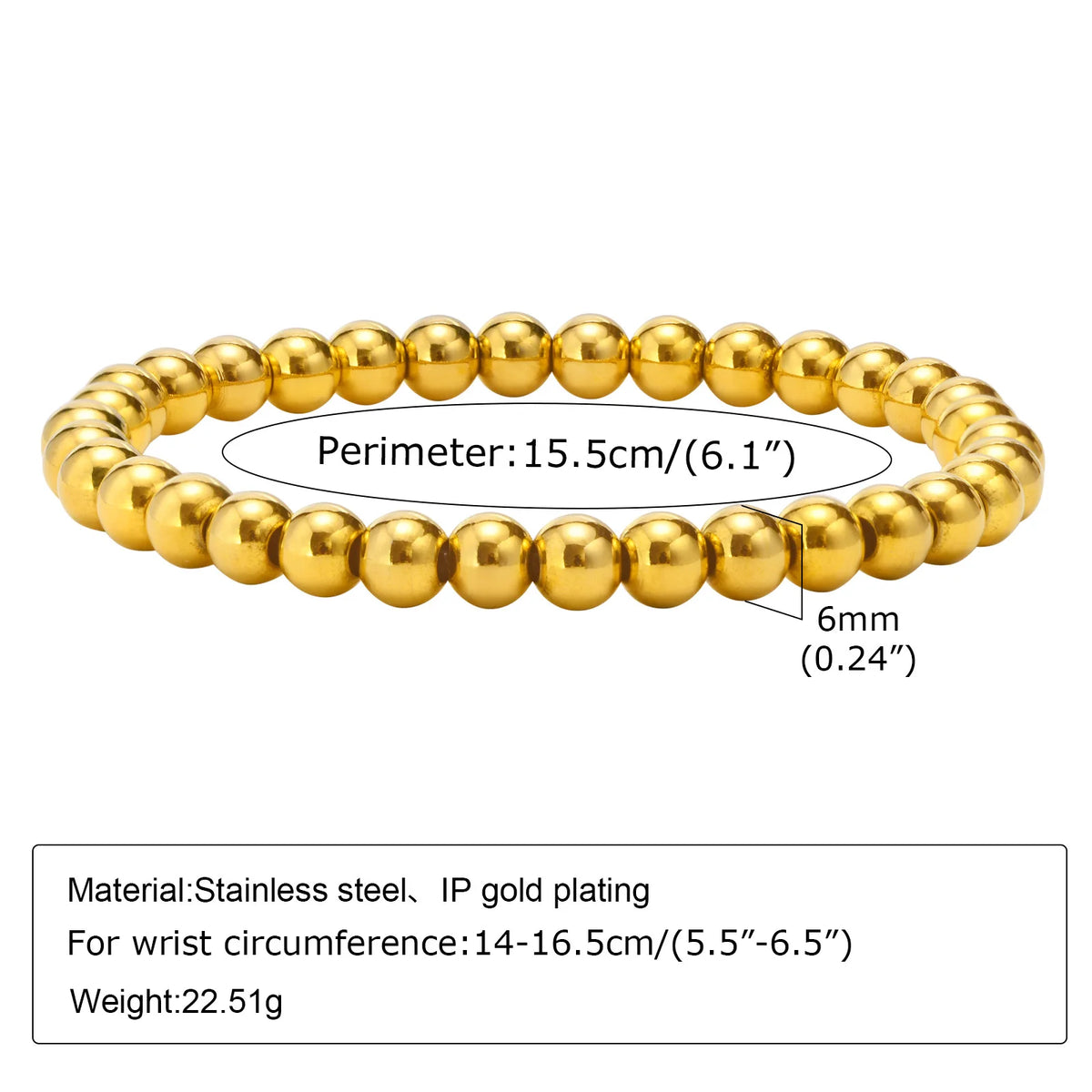 Chunky Link Bracelet, Gold-Tone