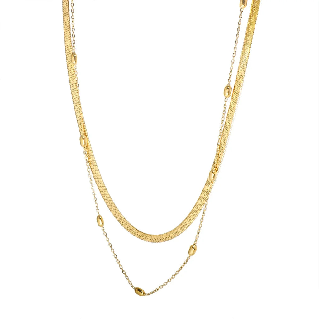 Gold-Tone Chain Necklace