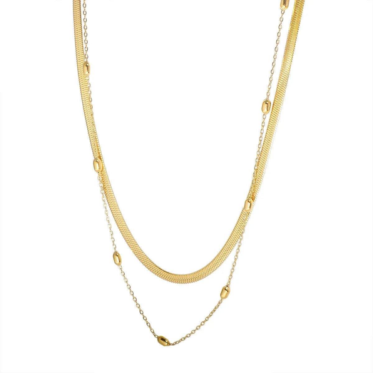 Gold-Tone Chain Necklace