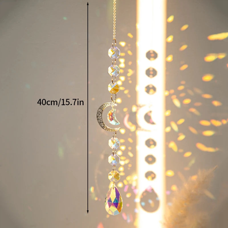 Moon & Star Suncatcher