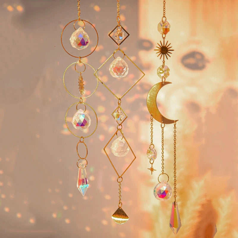 Moon & Star Suncatcher