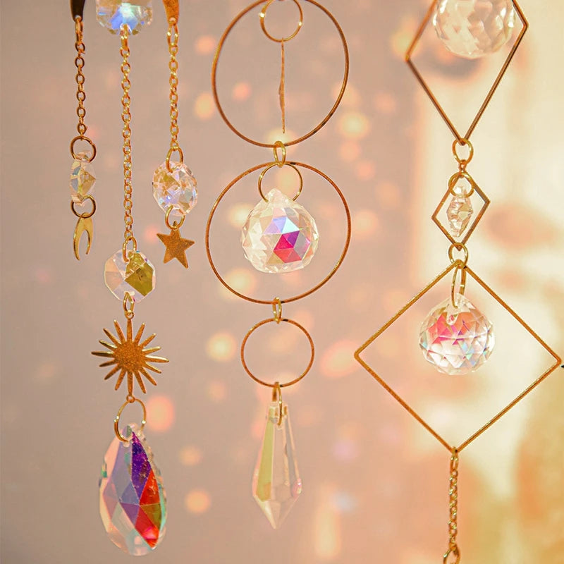 Moon & Star Suncatcher