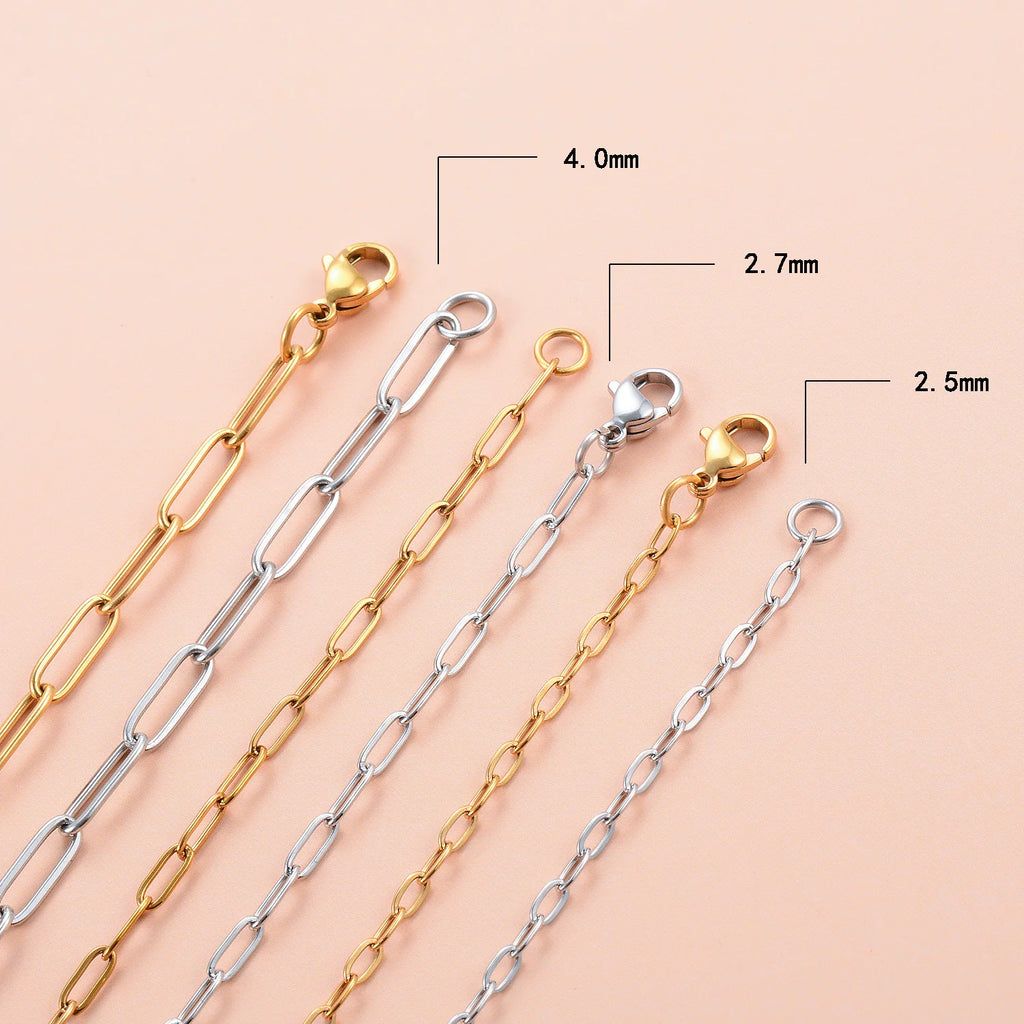 Paperclip Chain Necklace