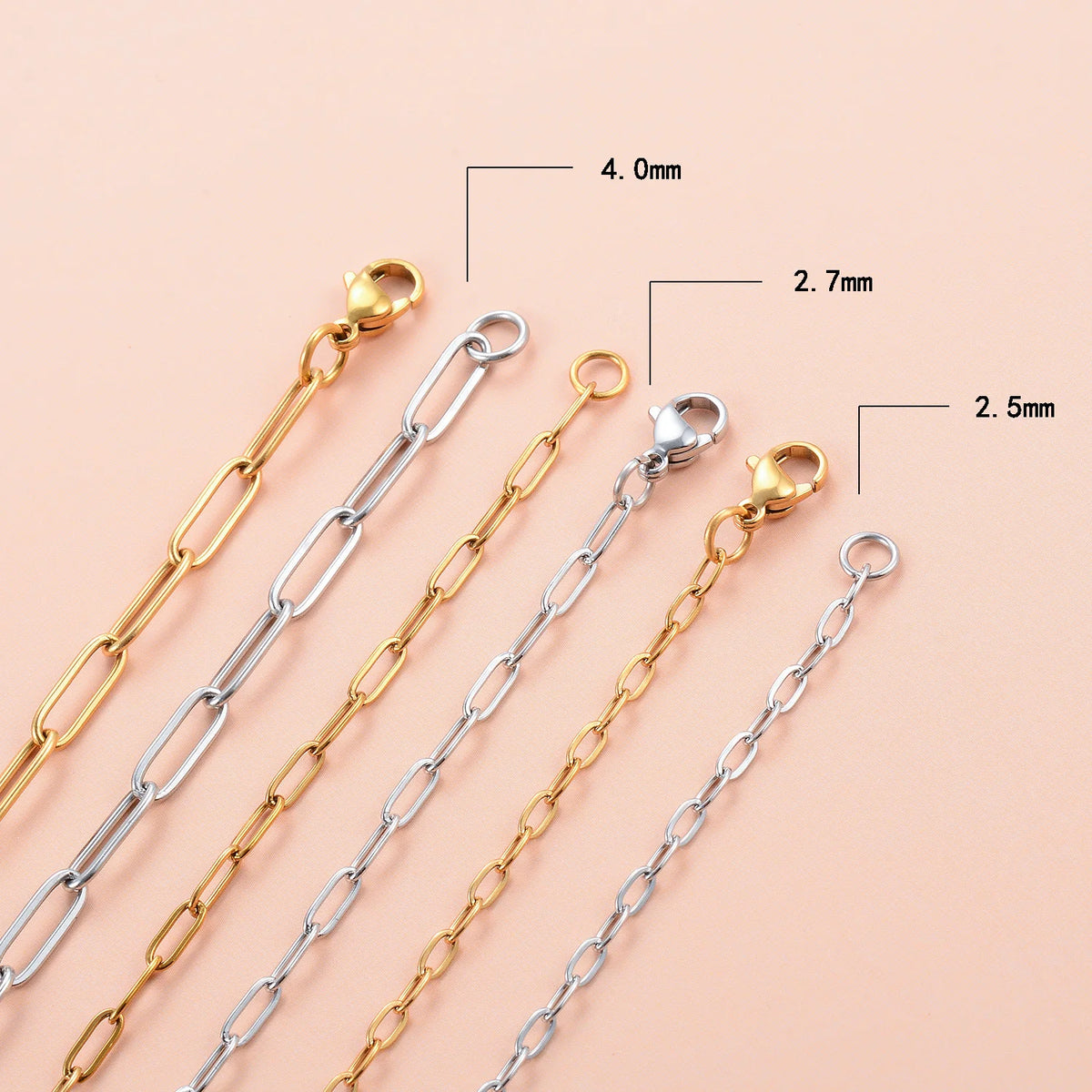 Paperclip Chain Necklace