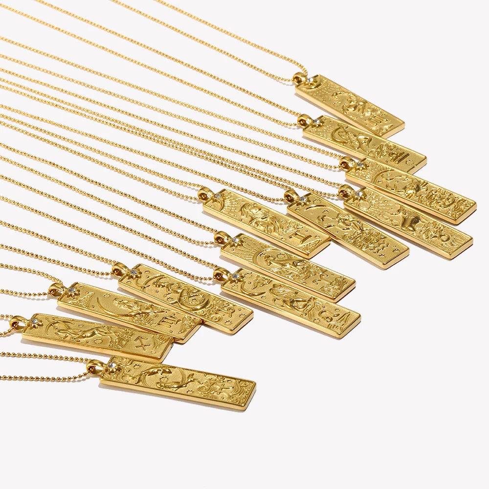 Zodiac Pendant Necklace