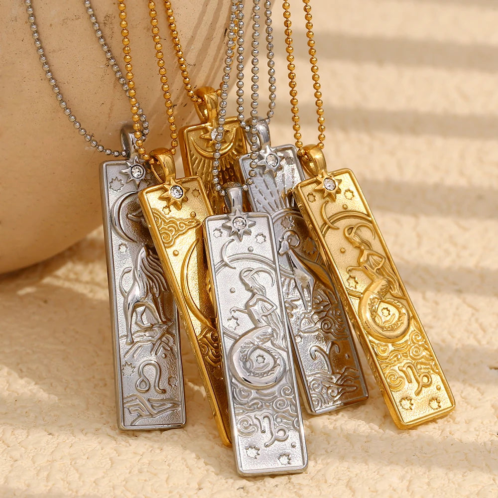 Zodiac Pendant Necklace