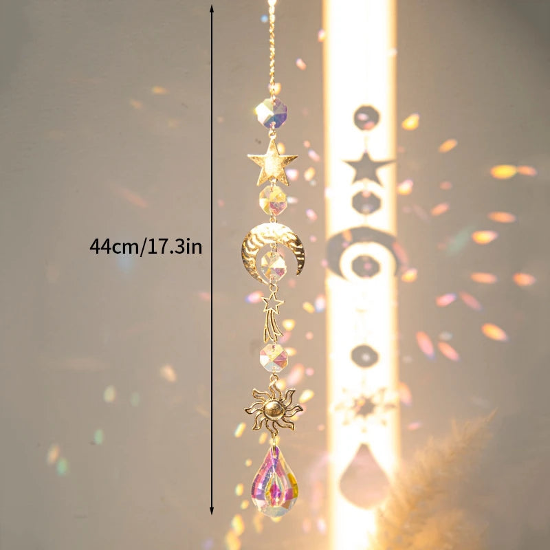 Moon & Star Suncatcher
