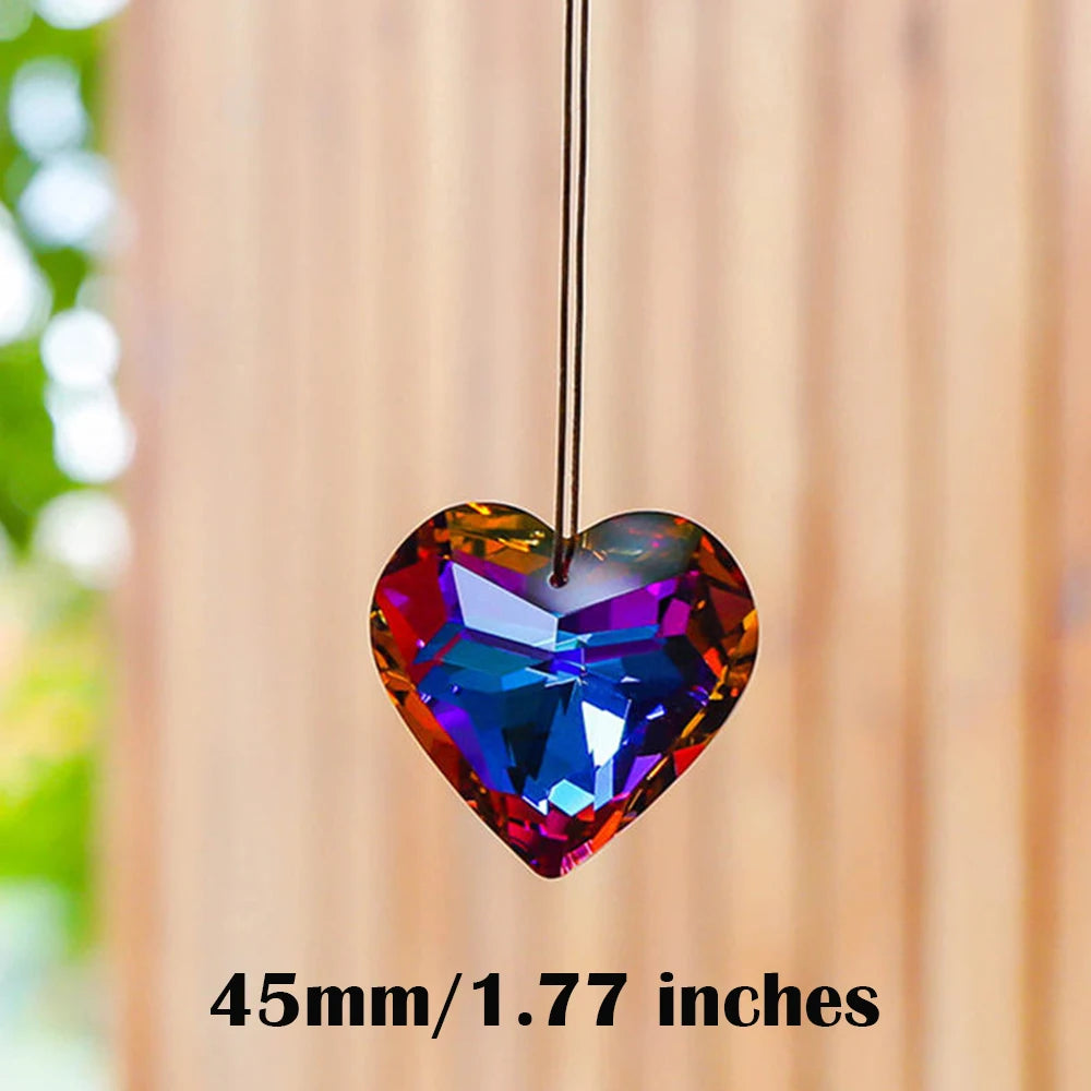 Heart Prism Suncatcher