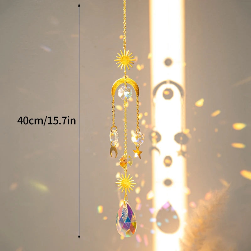 Moon & Star Suncatcher