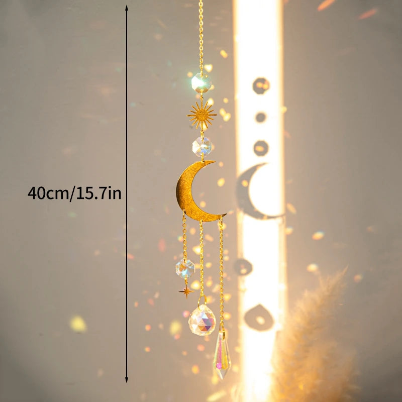 Moon & Star Suncatcher