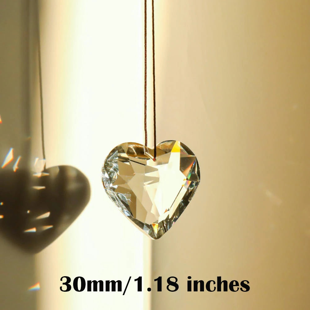 Heart Prism Suncatcher