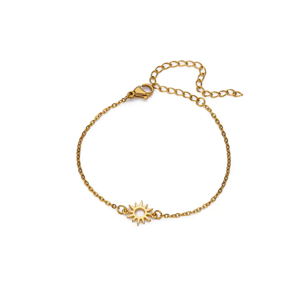 Sun Charm Anklet