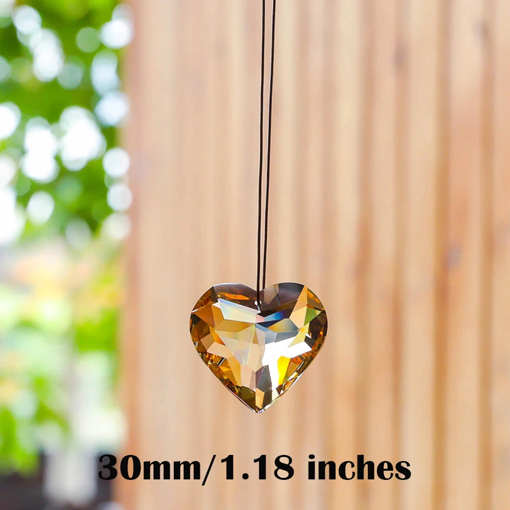 Heart Prism Suncatcher