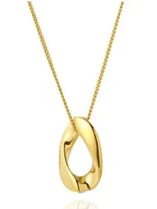 Gold-Tone Chain Necklace