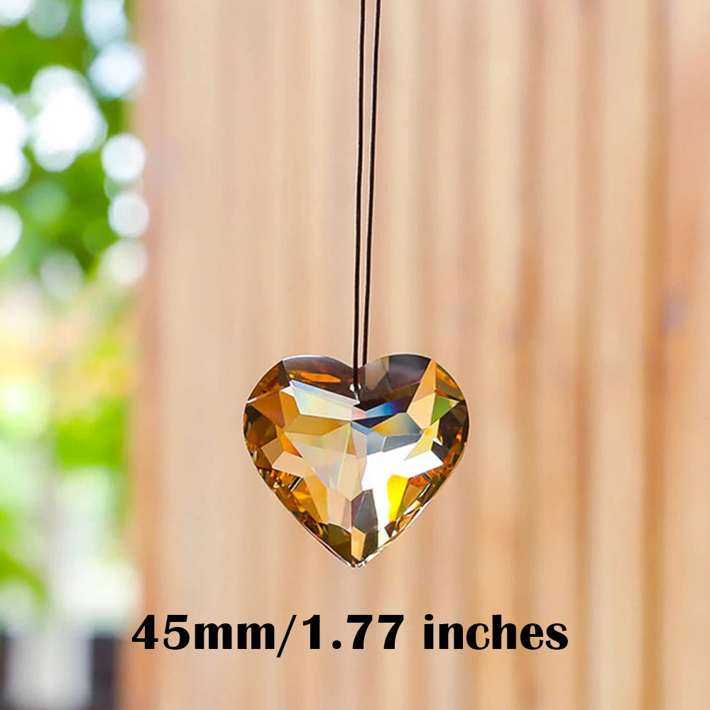 Heart Prism Suncatcher