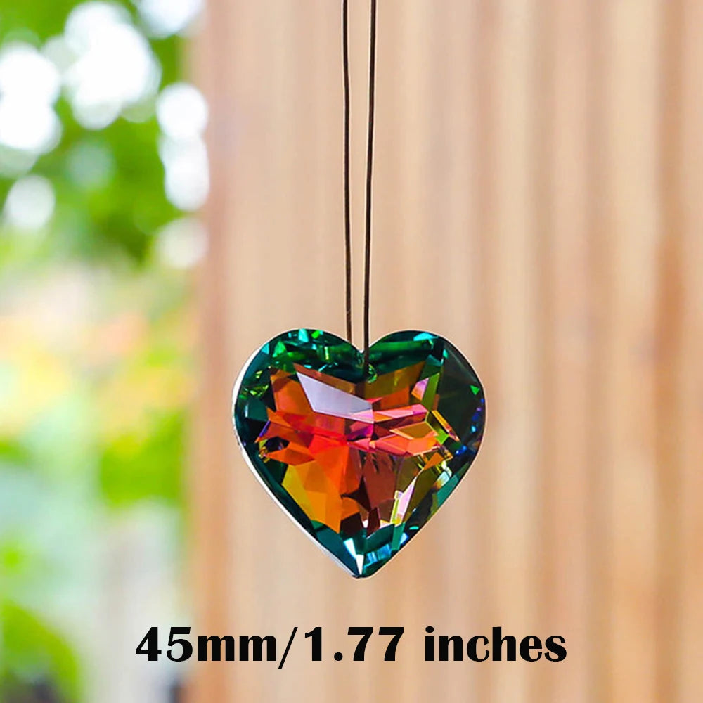 Heart Prism Suncatcher