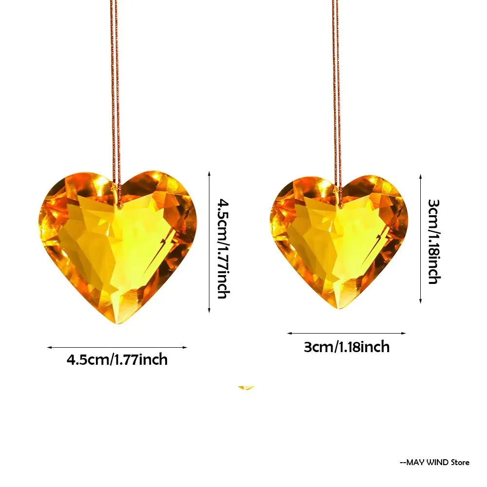 Heart Prism Suncatcher