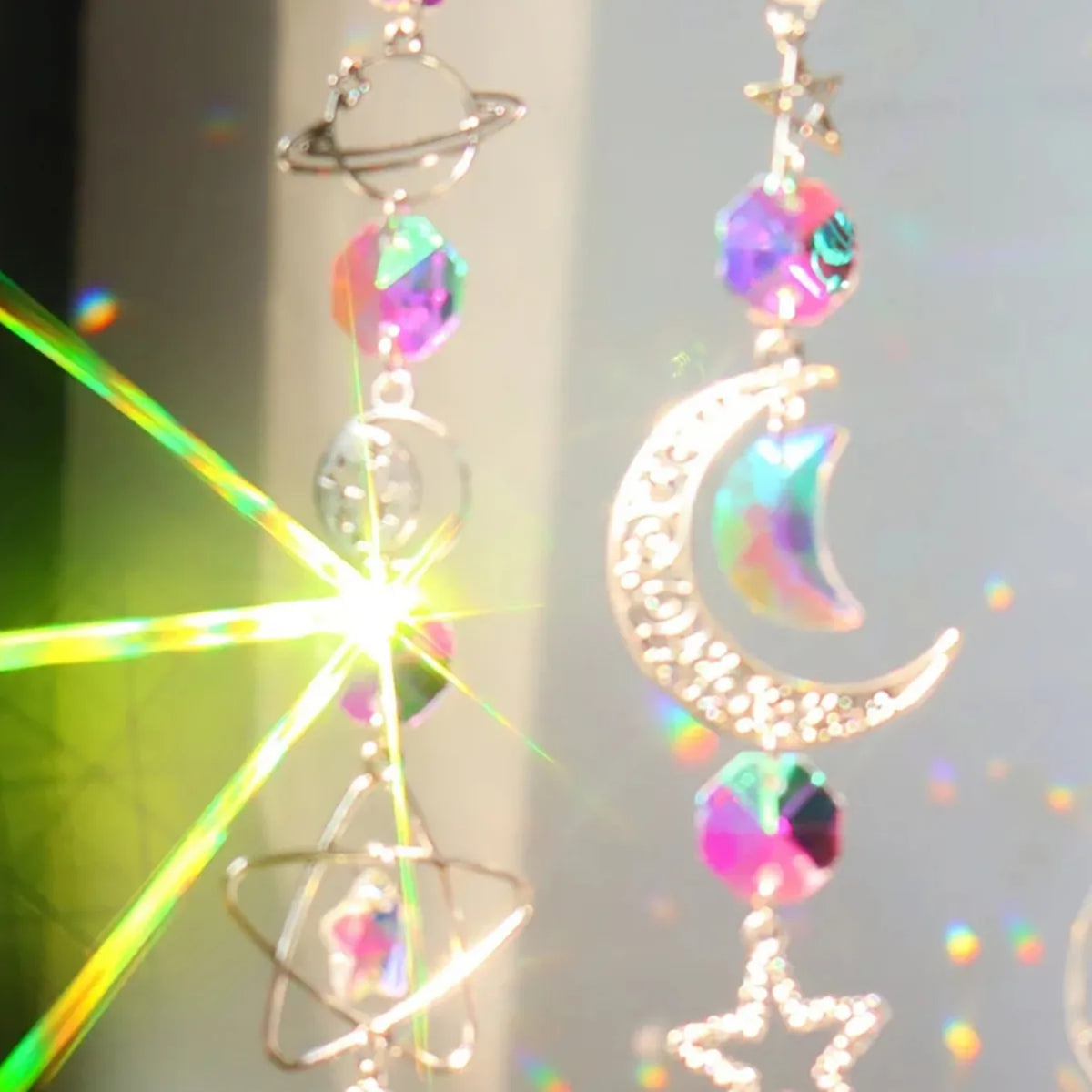 Crystal Suncatcher Wind Chime