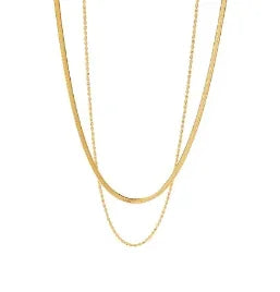 Gold-Tone Chain Necklace