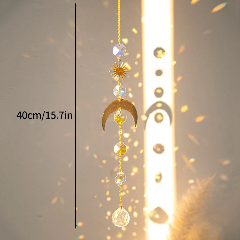 Moon & Star Suncatcher