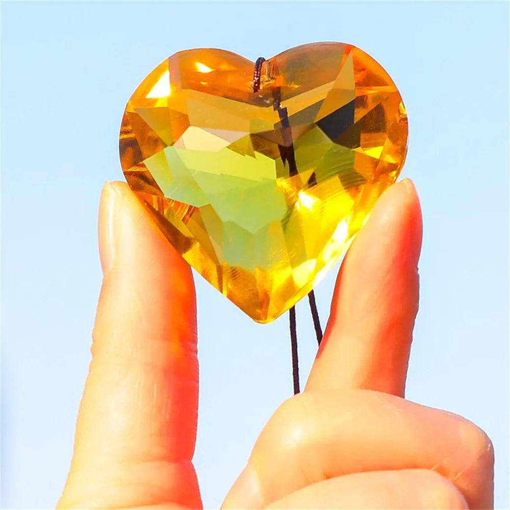 Heart Prism Suncatcher