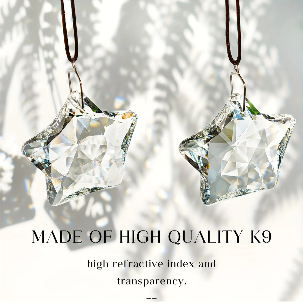Crystal Star Prism, Set of 2