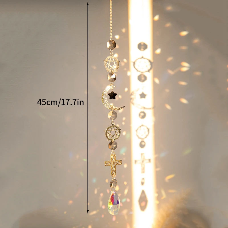 Moon & Star Suncatcher