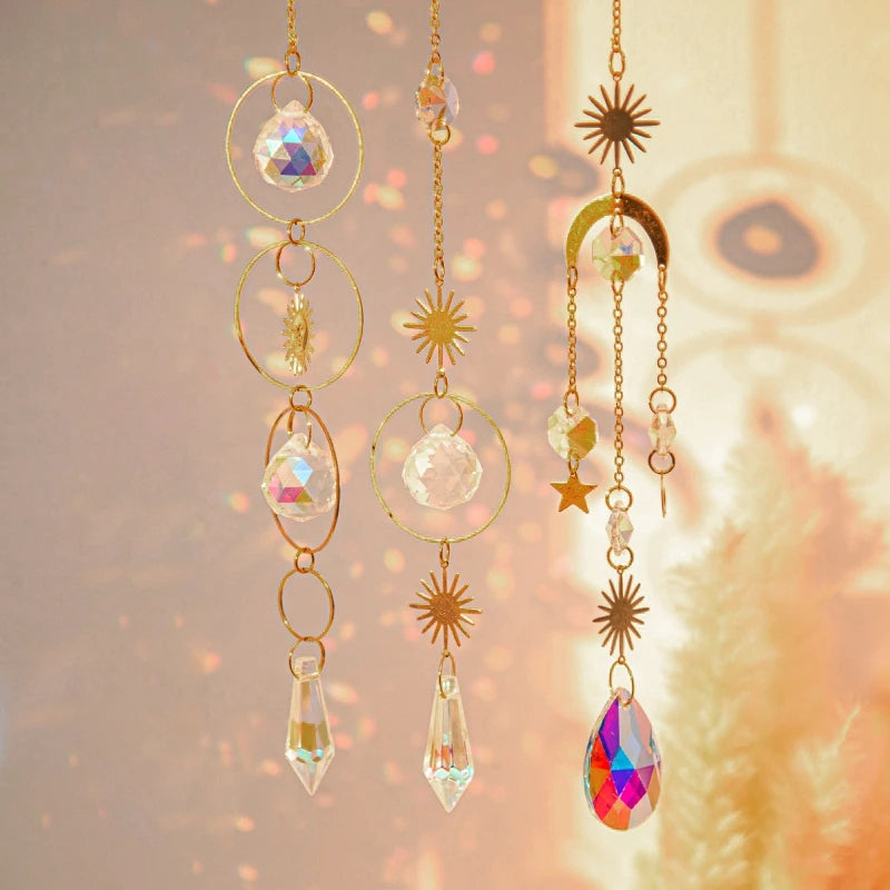 Moon & Star Suncatcher