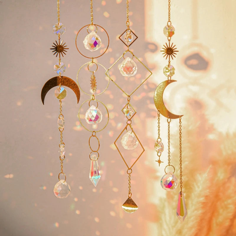 Moon & Star Suncatcher