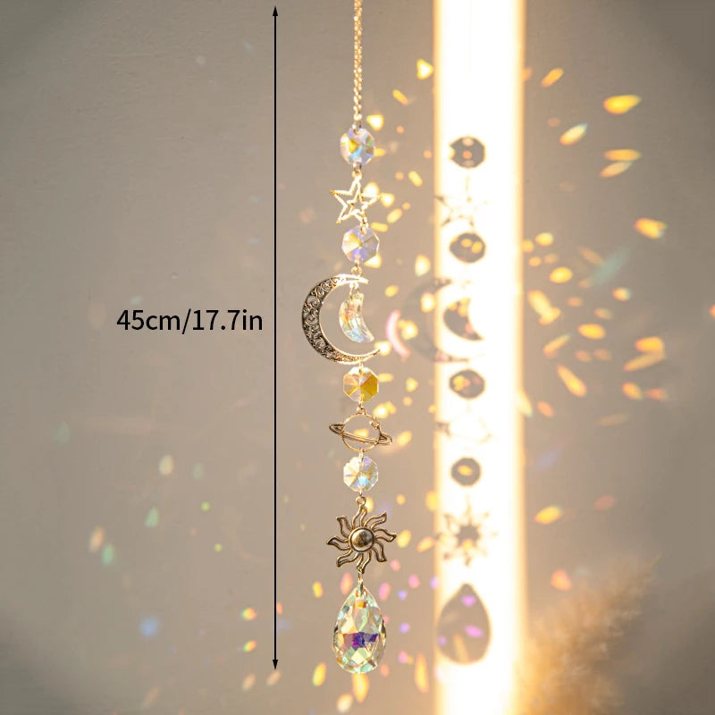 Moon & Star Suncatcher