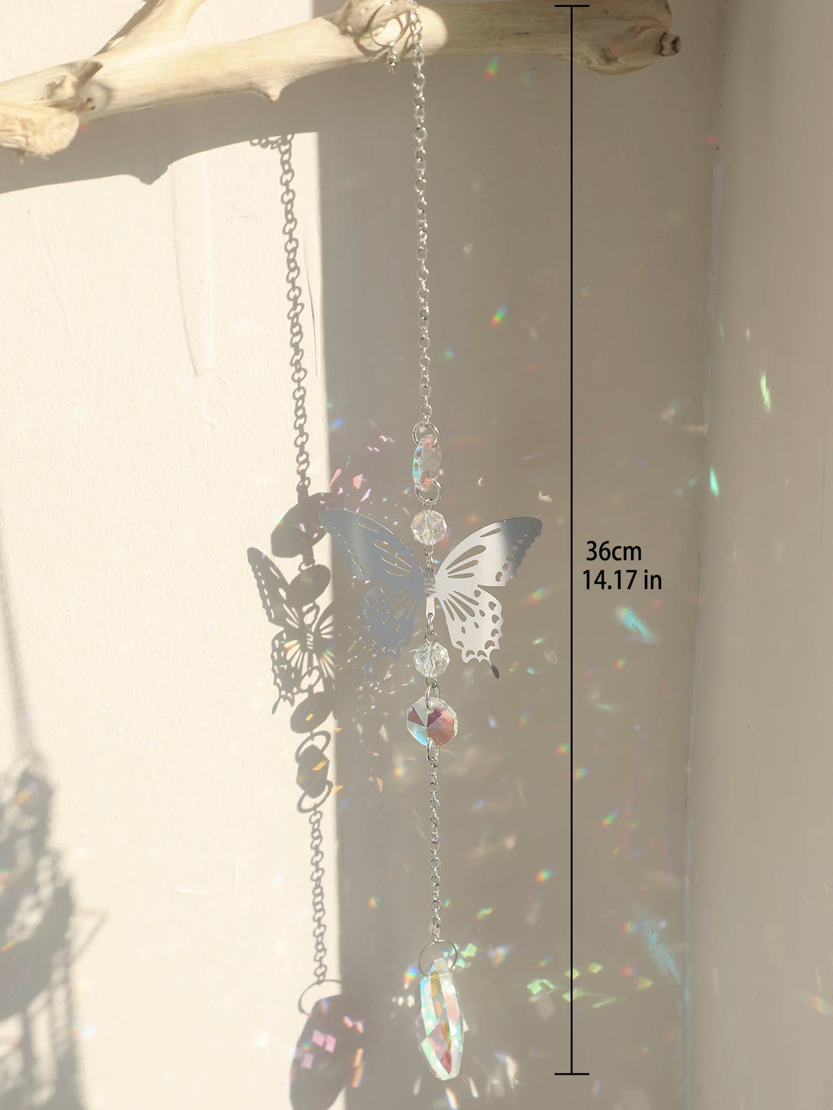 Hummingbird Crystal Suncatcher