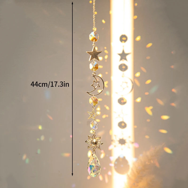 Moon & Star Suncatcher