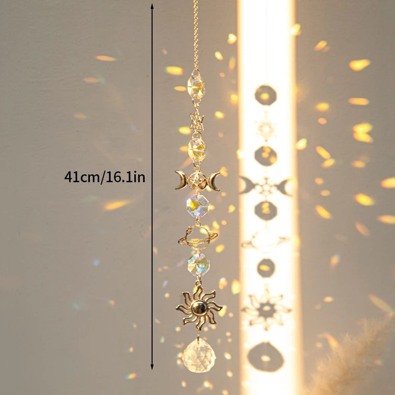 Moon & Star Suncatcher