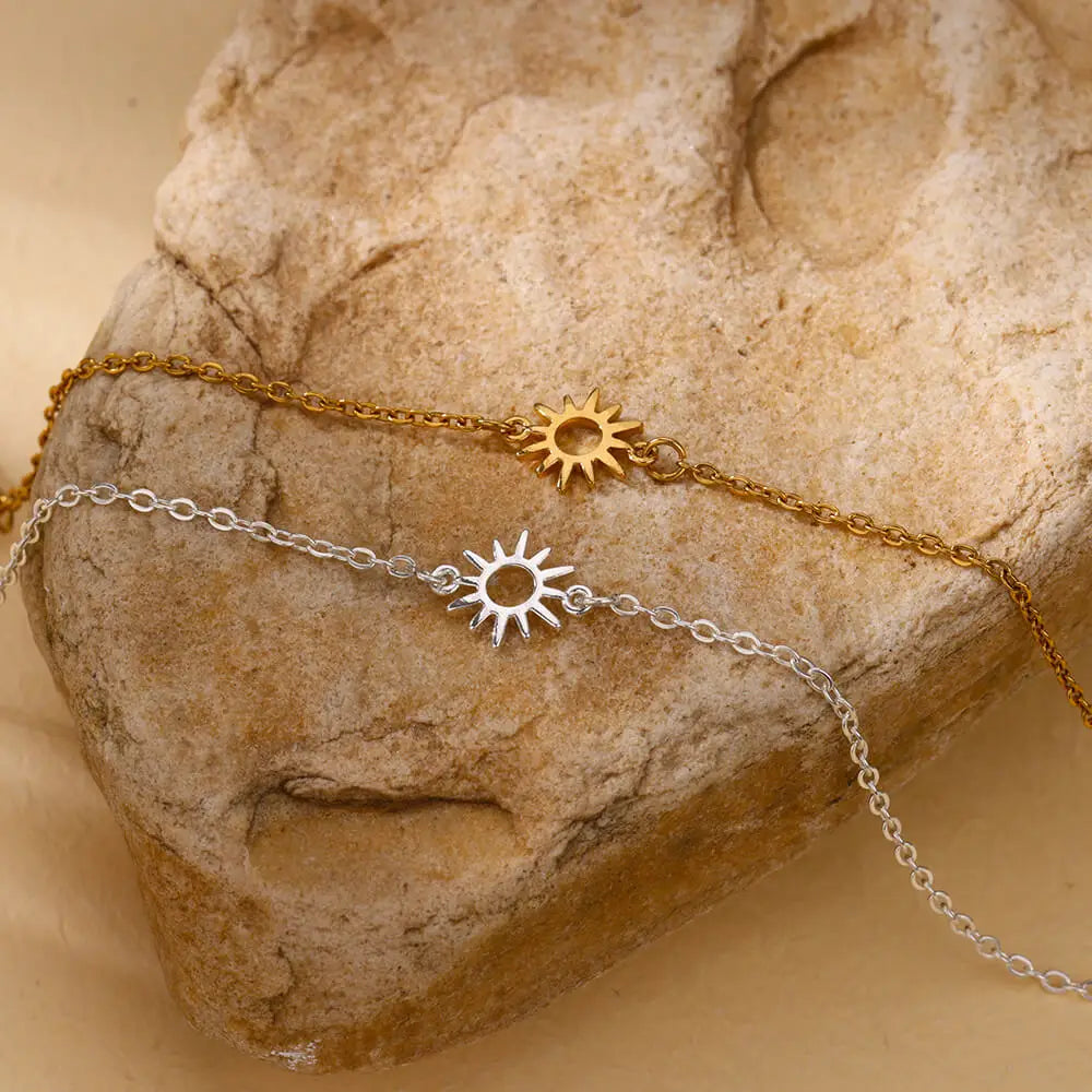 Sun Charm Anklet