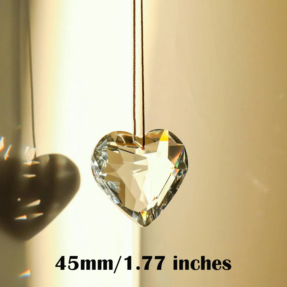 Heart Prism Suncatcher
