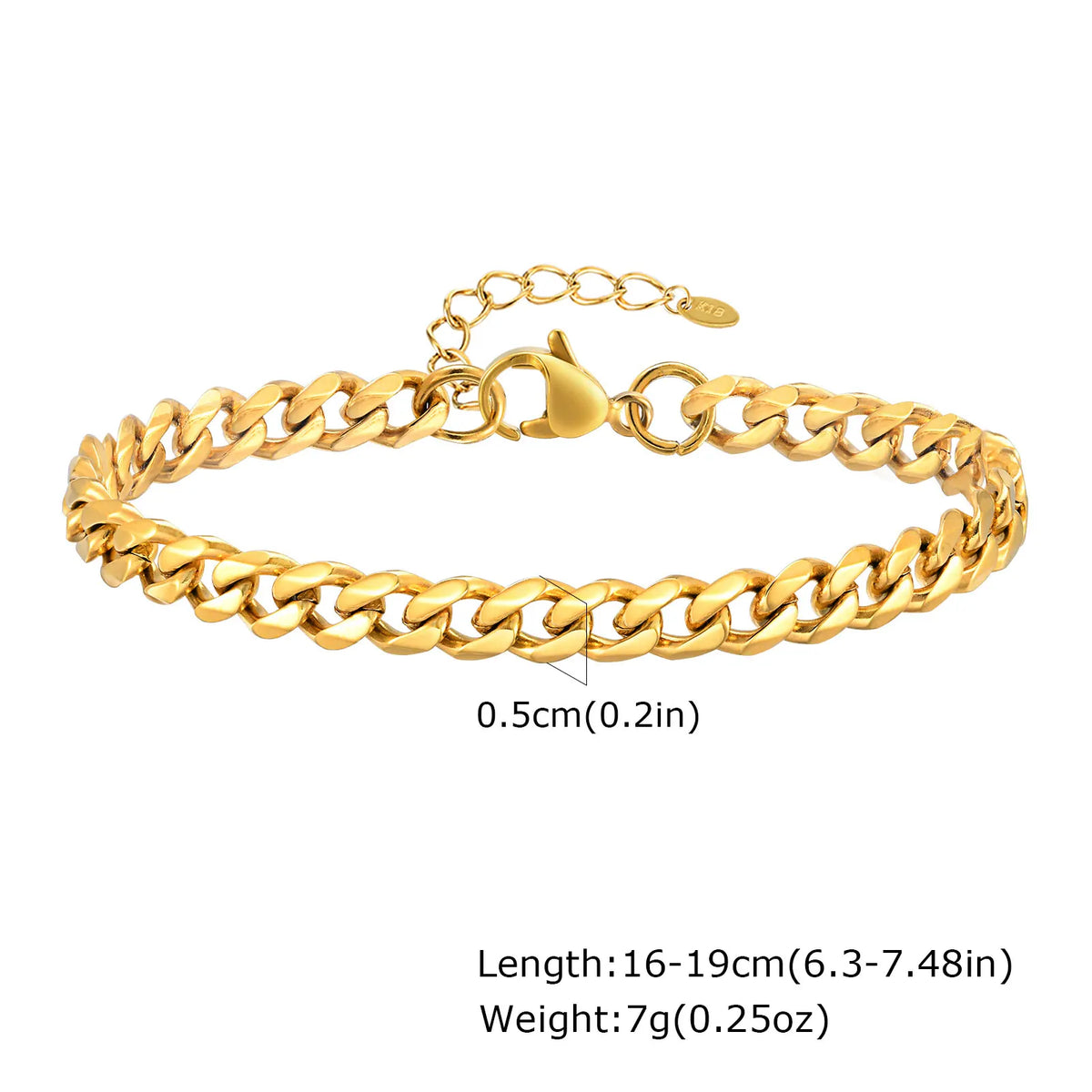 Chunky Toggle Bracelet, Gold-Tone