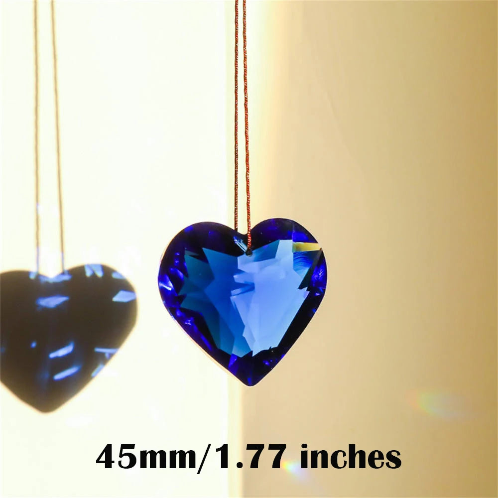 Heart Prism Suncatcher