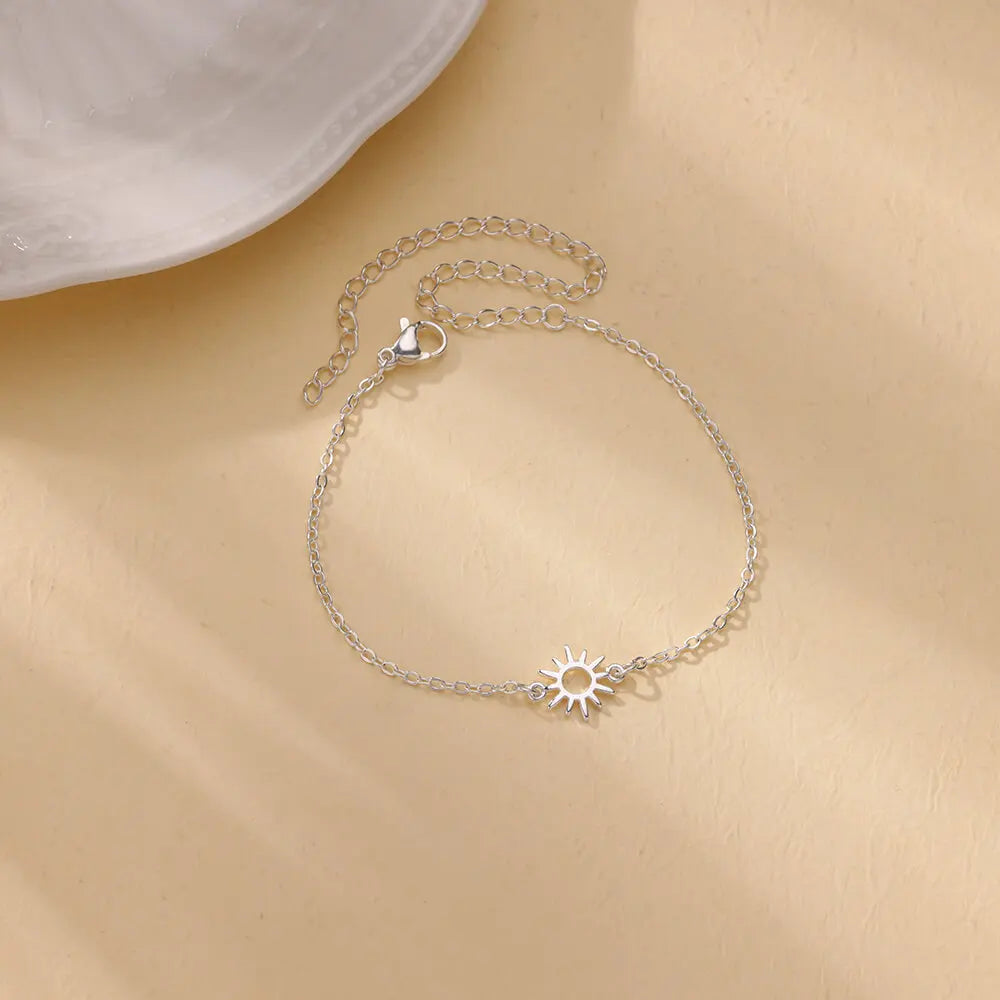 Sun Charm Anklet