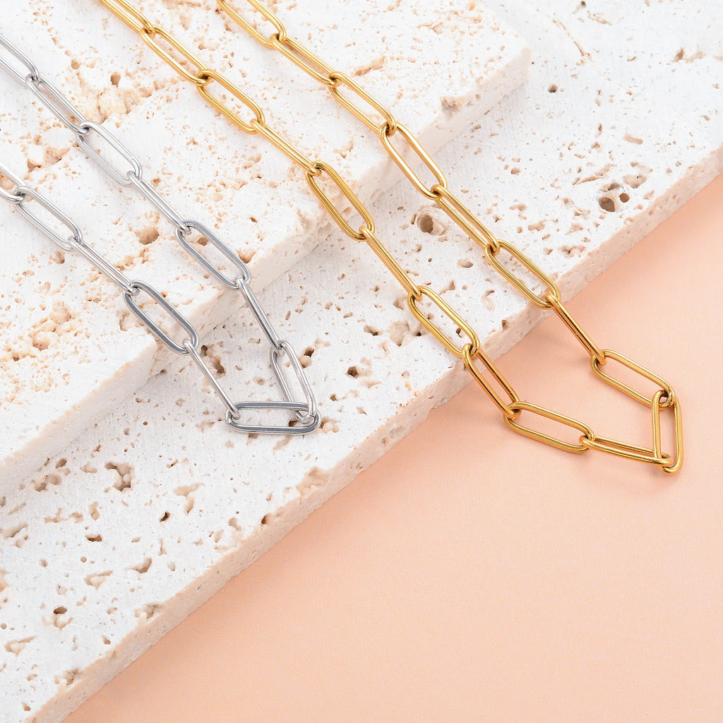 Paperclip Chain Necklace