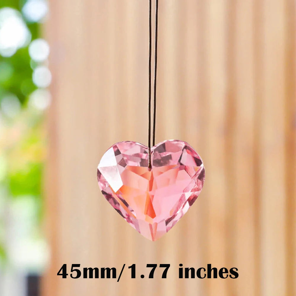 Heart Prism Suncatcher