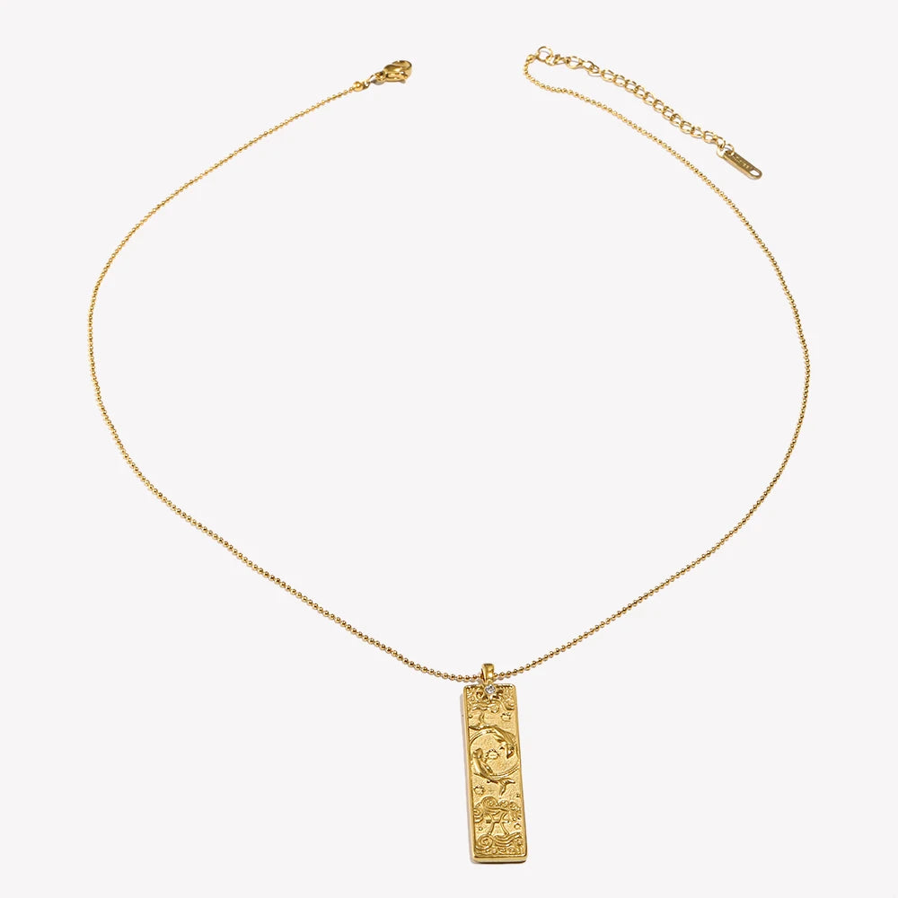 Zodiac Pendant Necklace